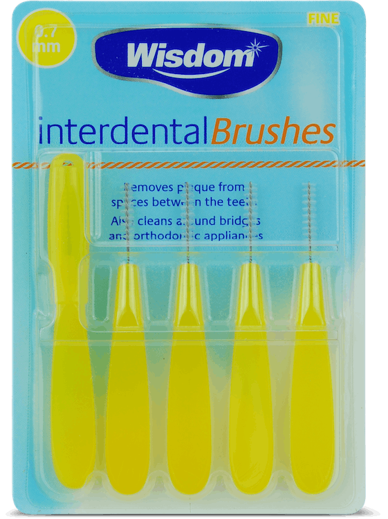 Wisdom Interdental Brushes 0.7mm 5 Pack