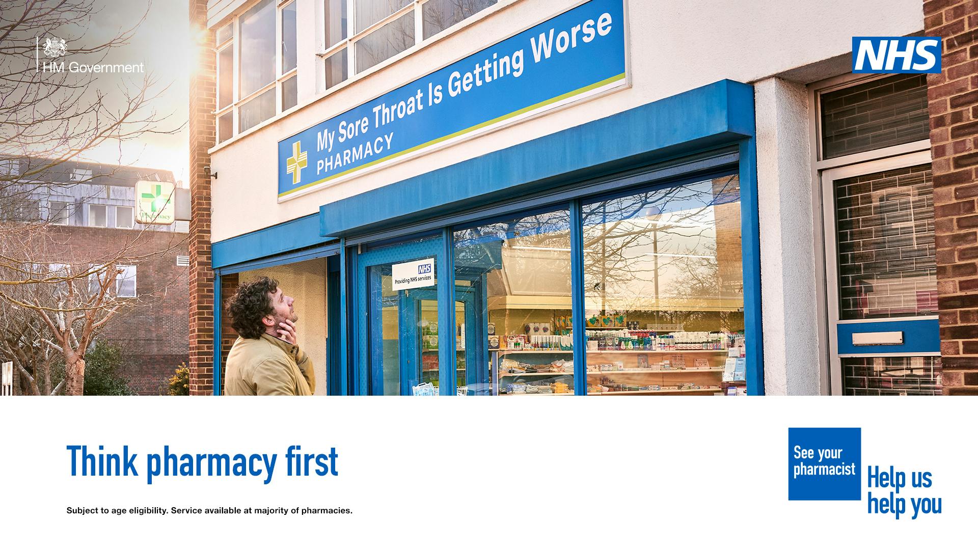 DHSC - Think Pharmacy First