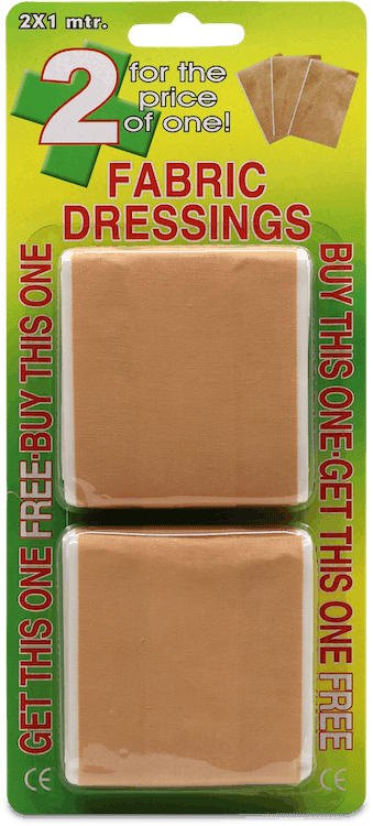 A+E Fabric Dressings 2 Pack